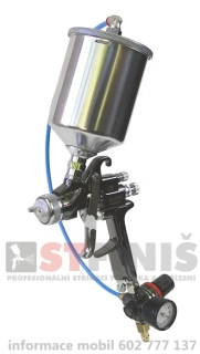 Set přetlakové nádobky s regulátorem